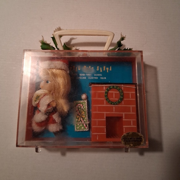 Vintage Little Miss Santa Doll - Picture 1 of 5